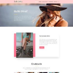 HelloDivat - weboldal stílustanácsadóknak