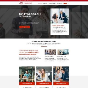 Üzleti és coach weboldal + webshop. 200 DIVI szekció sablon