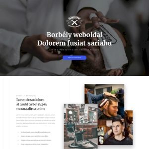 Borbély #2 – Weboldal terv Divi-hez