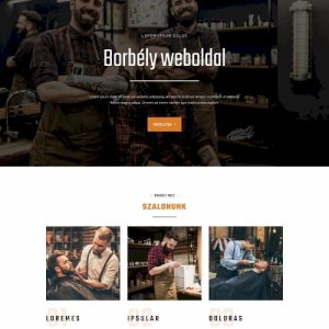 Borbély – Weboldal terv Divi-hez