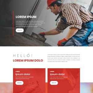 Burkoló – Weboldal terv Divi-hez