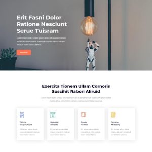 Cég #29 – Weboldal terv Divi-hez