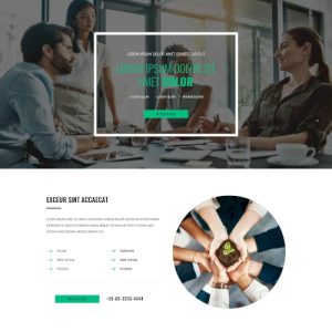 Cég #3 – Weboldal terv Divi-hez