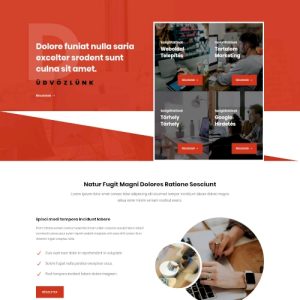 Cég #30 – Weboldal terv Divi-hez