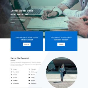 Cég #32 – Weboldal terv Divi-hez