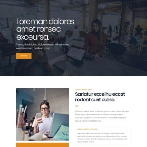 Cég #34 – Weboldal terv Divi-hez