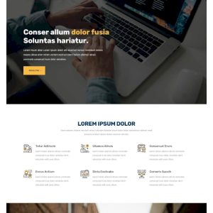 Cég #35 – Weboldal terv Divi-hez