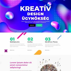 Design-ügynökség – Weboldal terv Divi-hez