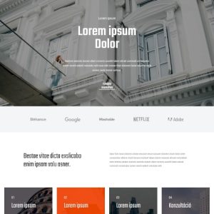 Építész #2 – Weboldal terv Divi-hez