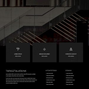 Építész #5 – Weboldal terv Divi-hez