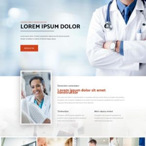 Kardiológia – Weboldal terv Divi-hez