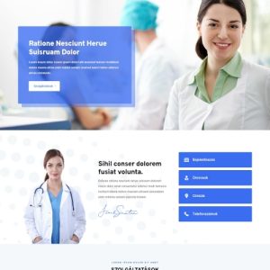 Klinika #7 – Weboldal terv Divi-hez