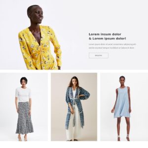 Kreatív bolt – Weboldal terv Divi-hez