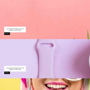 Parallax portfolió #2 – Weboldal terv Divi-hez