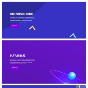 Parallax portfolió – Weboldal terv Divi-hez