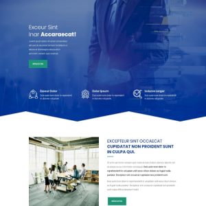 Pénzügy – Weboldal terv Divi-hez