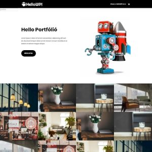 Portfolió – Weboldal terv Divi-hez