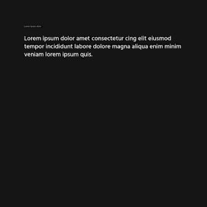 Sötét #portfolió – Weboldal terv Divi-hez