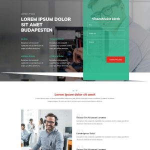 Számítógépes szolgáltatás – Weboldal terv Divi-hez