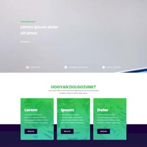 Telefon javítás – Weboldal terv Divi-hez