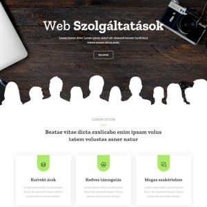 Kreatív ügynökség #4 – Weboldal terv Divi-hez