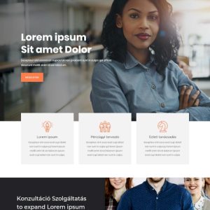 Üzleti tanácsadás – Weboldal terv Divi-hez