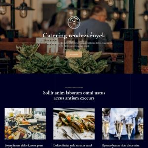 Vendéglátó #2 – Weboldal terv Divi-hez