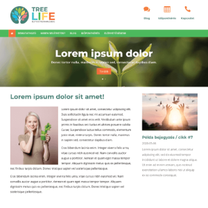 Életvezetési tanácsadó weboldal + időpontfoglalás